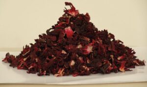 dried hibiscus flower